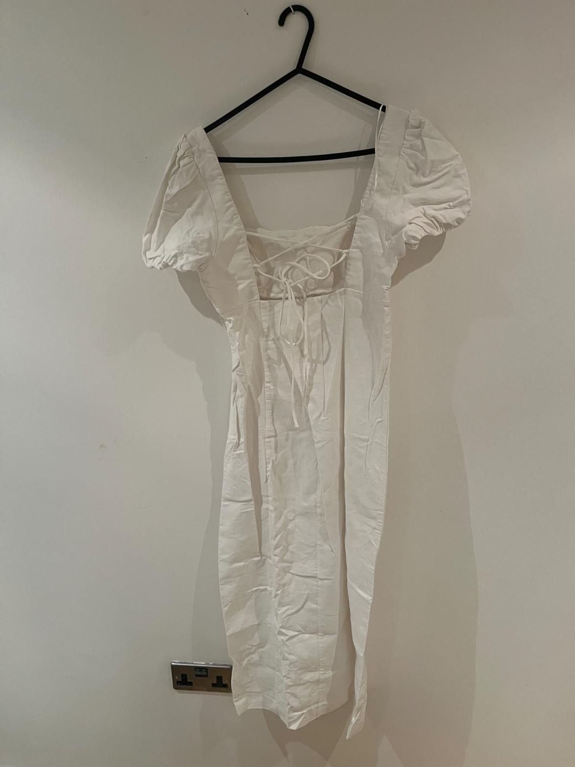 LINEN BLEND DRESS - Image 2