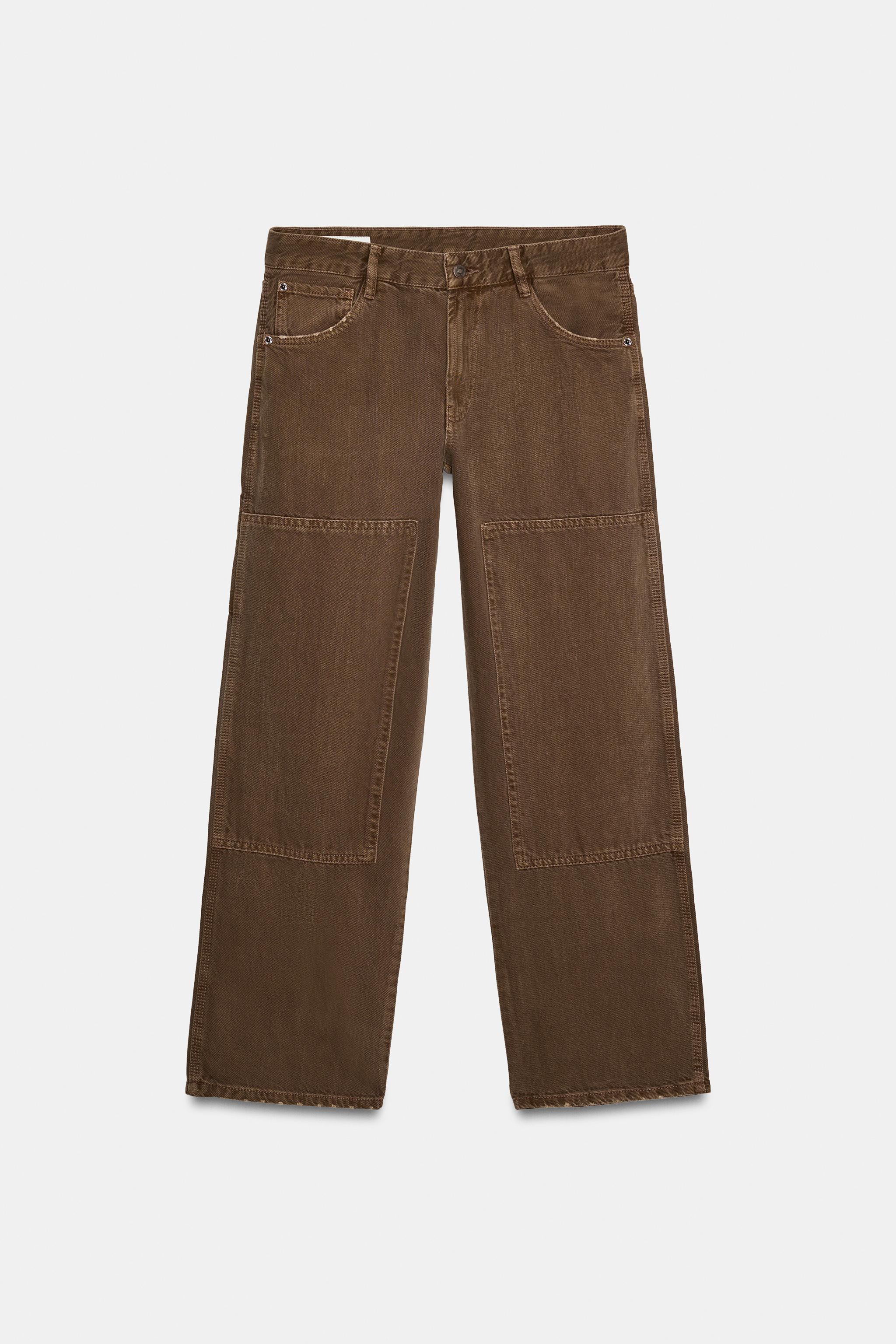 LOW-RISE STRAIGHT FIT TRF JEANS