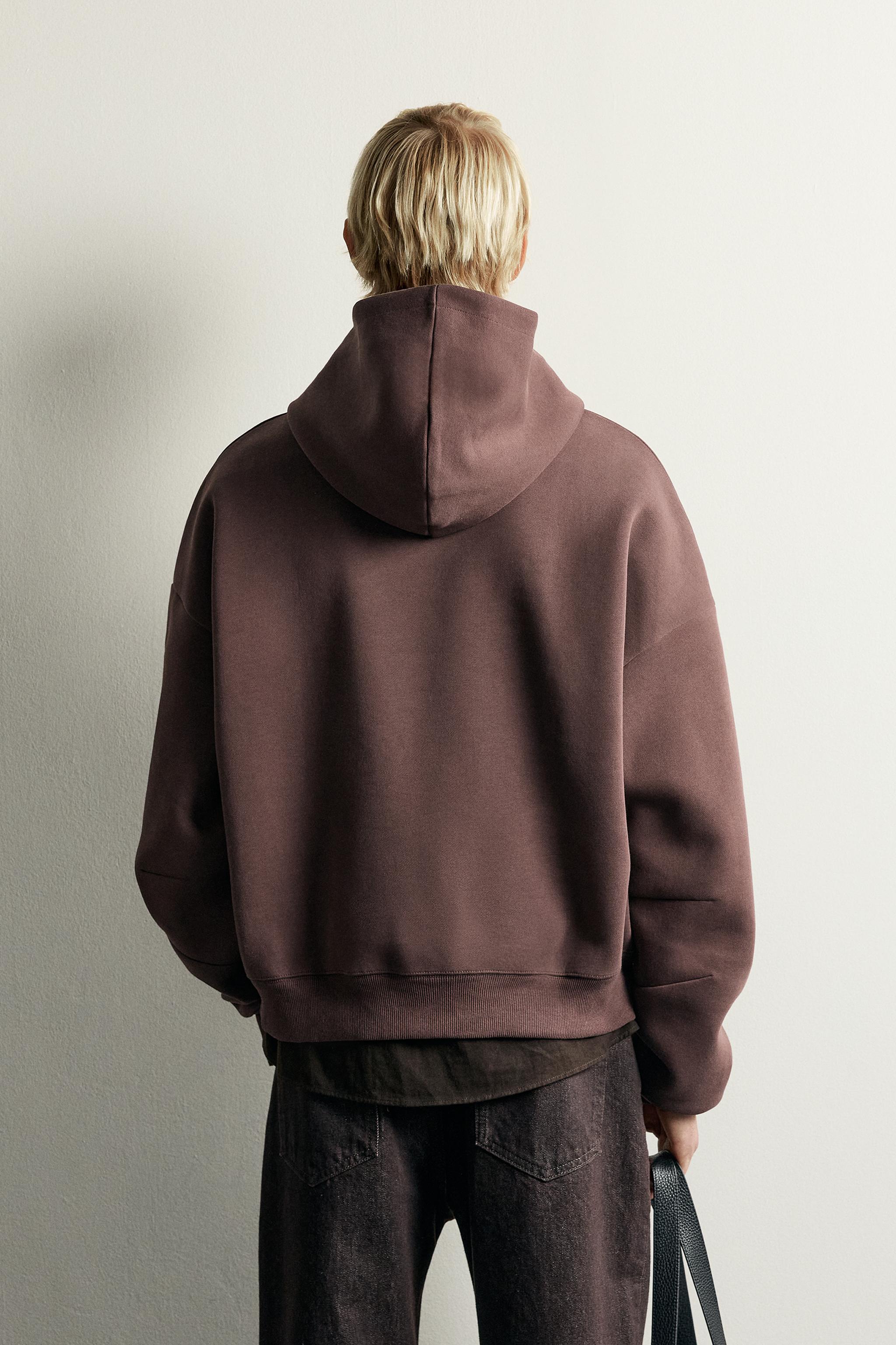 SWEAT COMPACT BOXY FIT À CAPUCHE