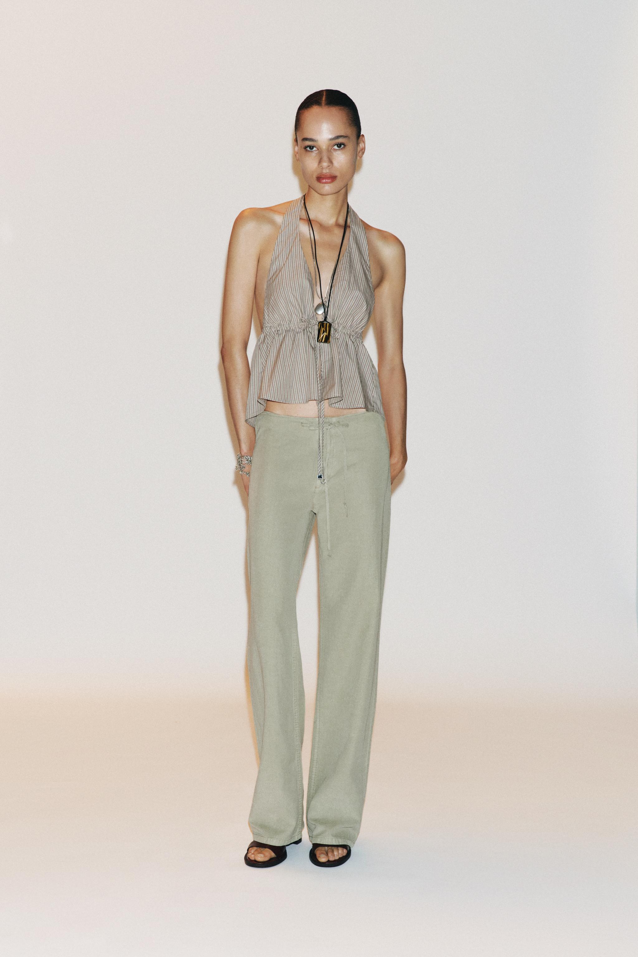 STRAIGHT PAJAMA PANTS