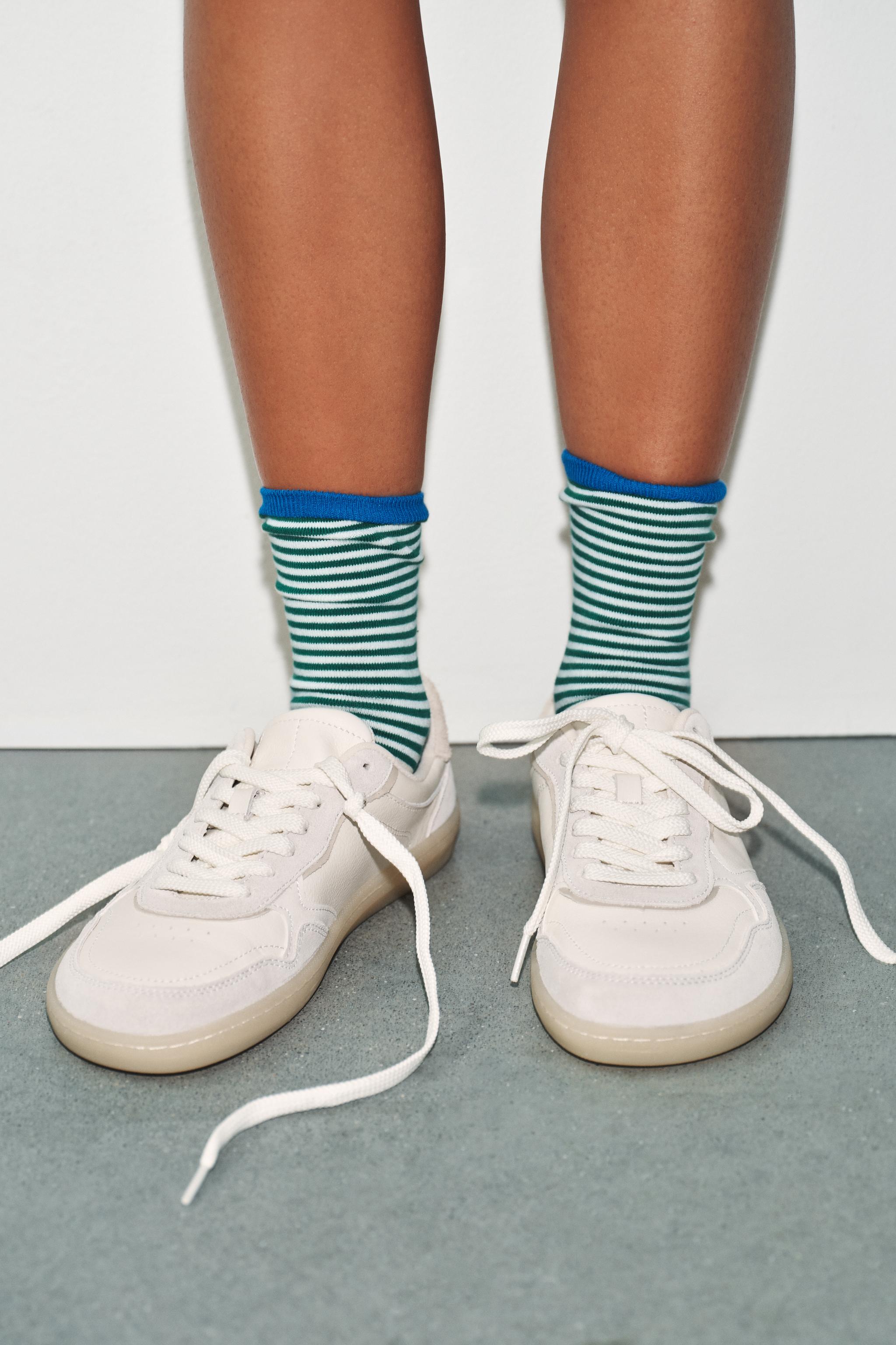 BASKETS EN CUIR BAREFOOT