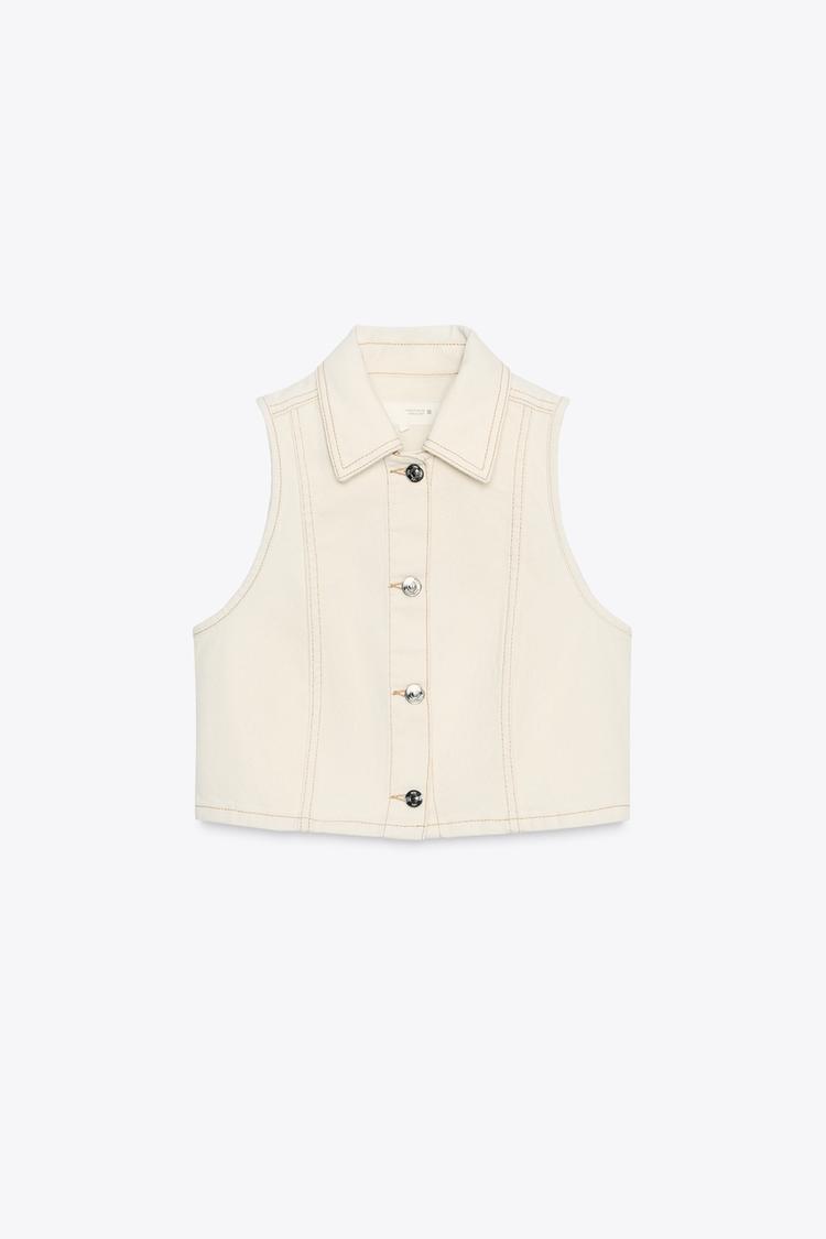 Z1975 SHORT DENIM VEST