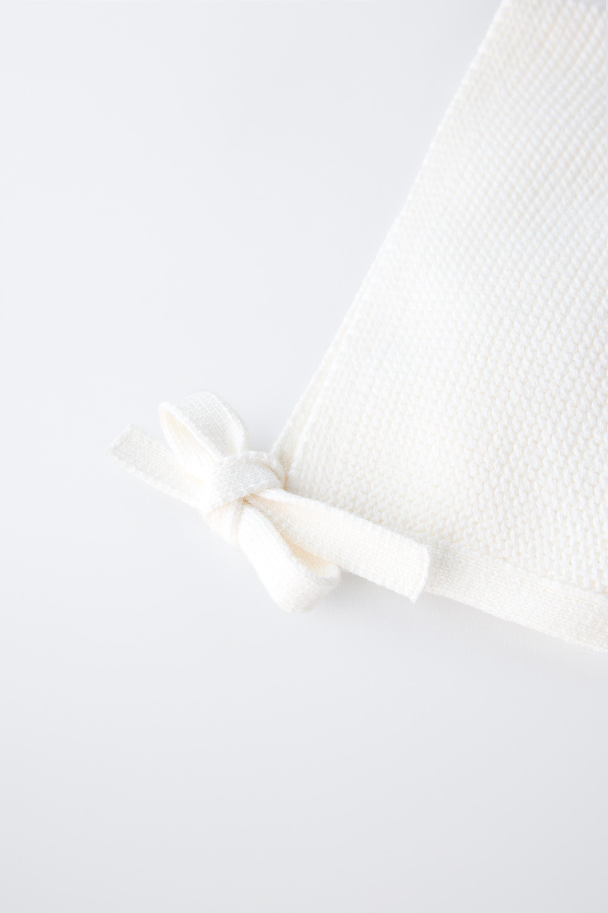 KNIT BONNET - Light ecru | ZARA United States