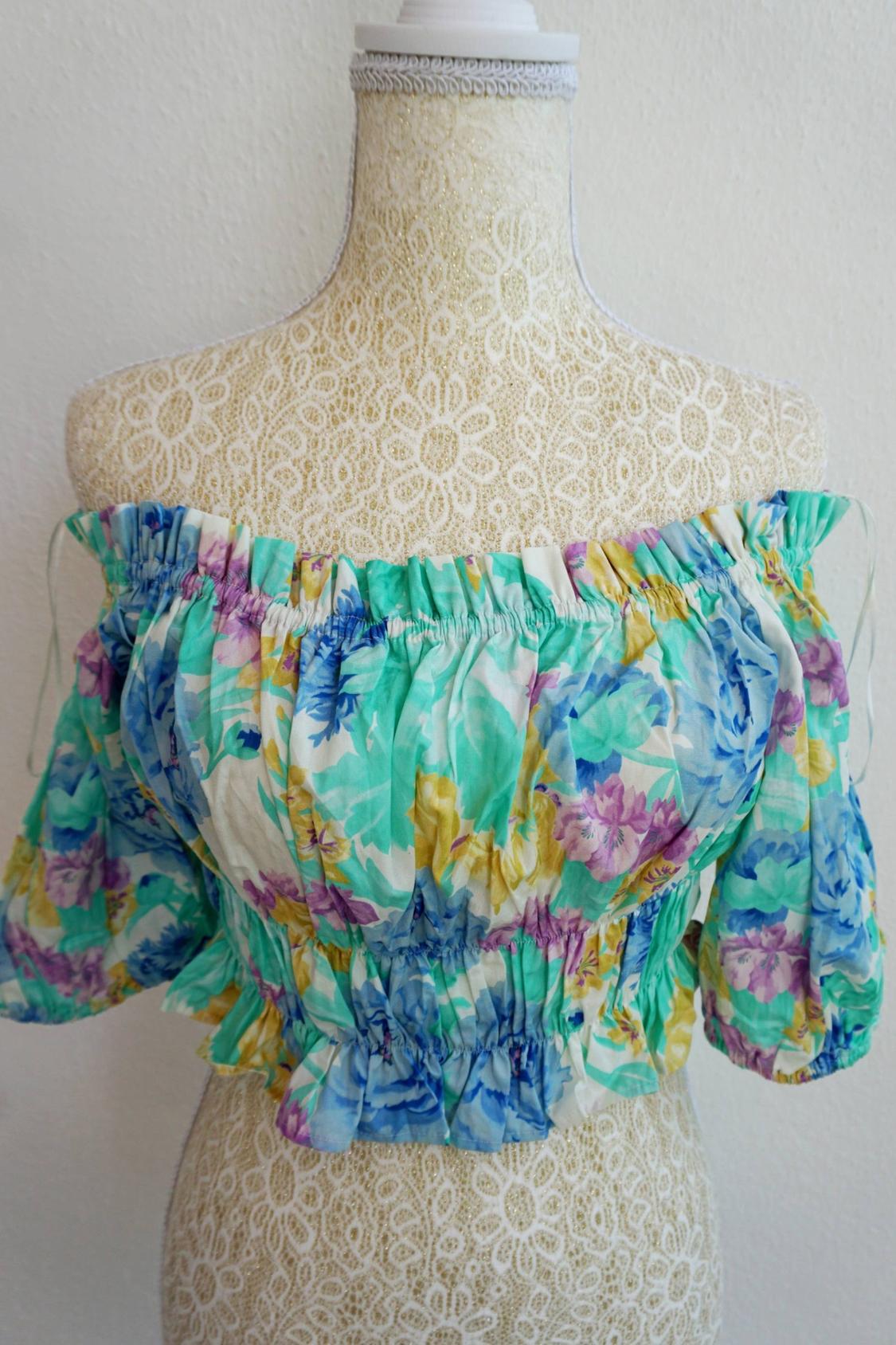FLORAL PRINT TOP - Image 2