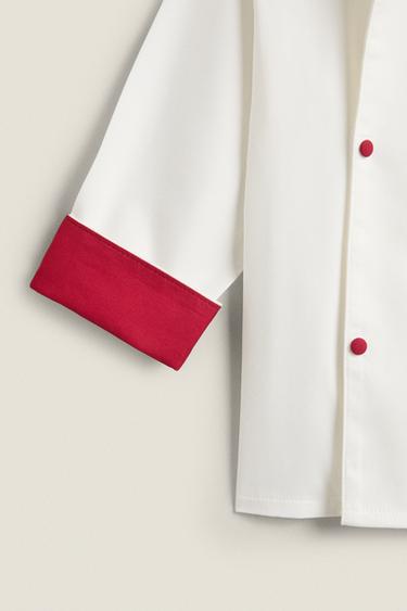 CHILDREN'S CHEF COSTUME - White by Zara - Image 4