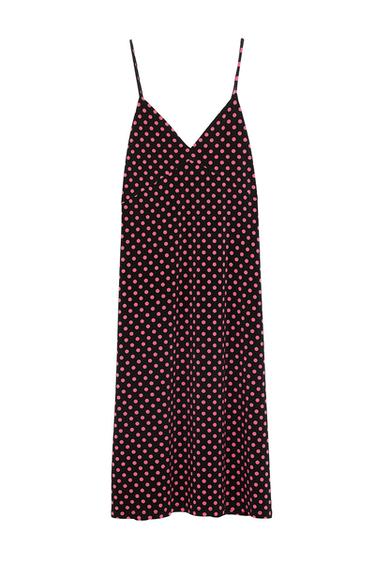 PRINTED STRAPPY DRESS
