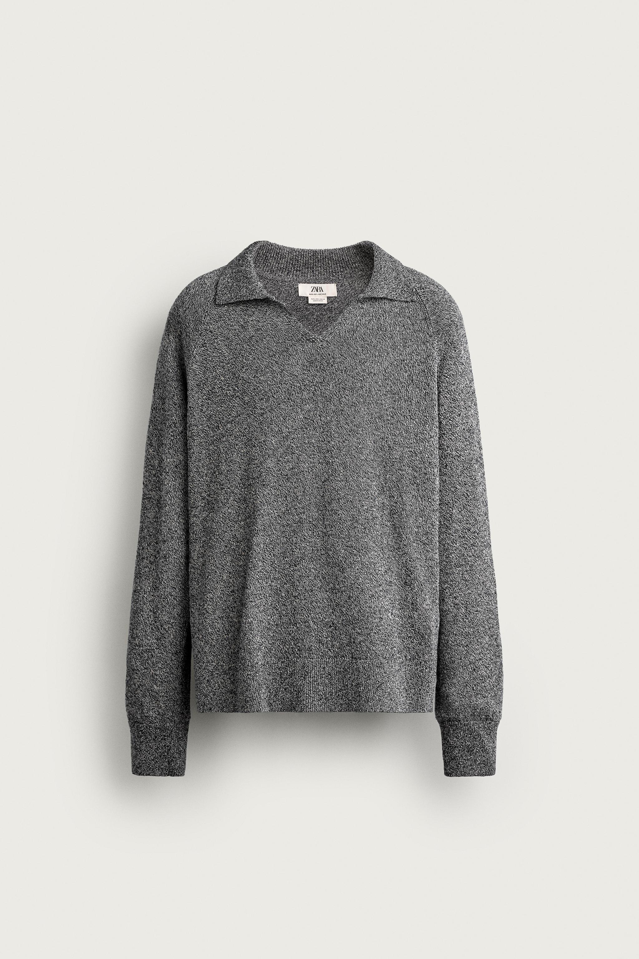 MELANGE REGULAR FIT KNIT POLO