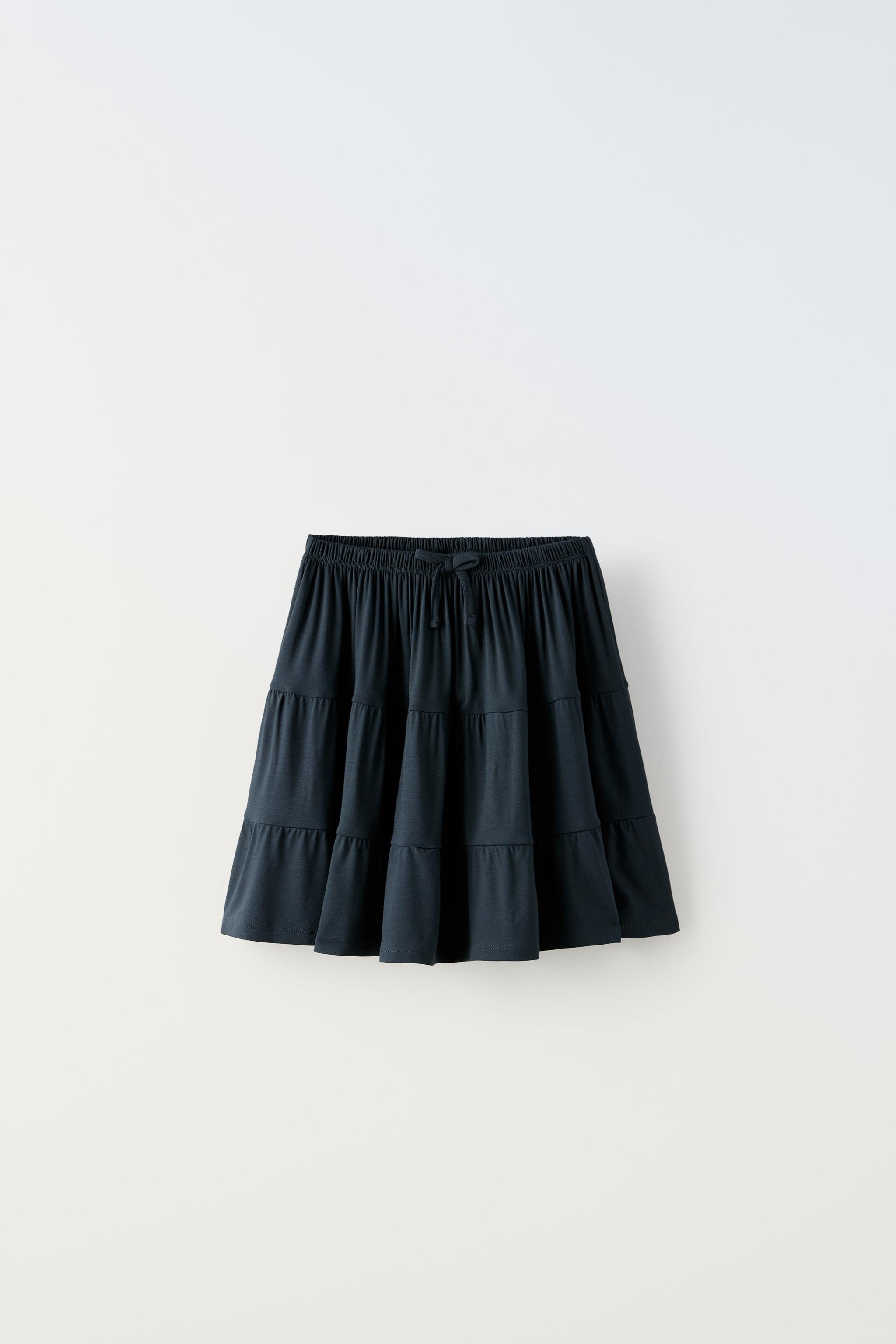 メッシュポケット テクスチャー スカート - カッパーレッド | ZARA 
