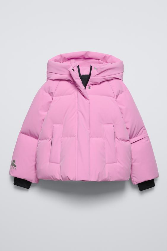 DOUDOUNE COUPE-VENT ET IMPERM??ABLE AVEC SYST??ME RECCO?� DE LA COLLECTION SKI - Rose chewing-gum 