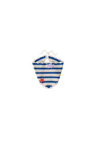 BANDANA PUNTO TEXTURA CASA LAWA X ZARA KIDS - Azul / Blanco de Zara
