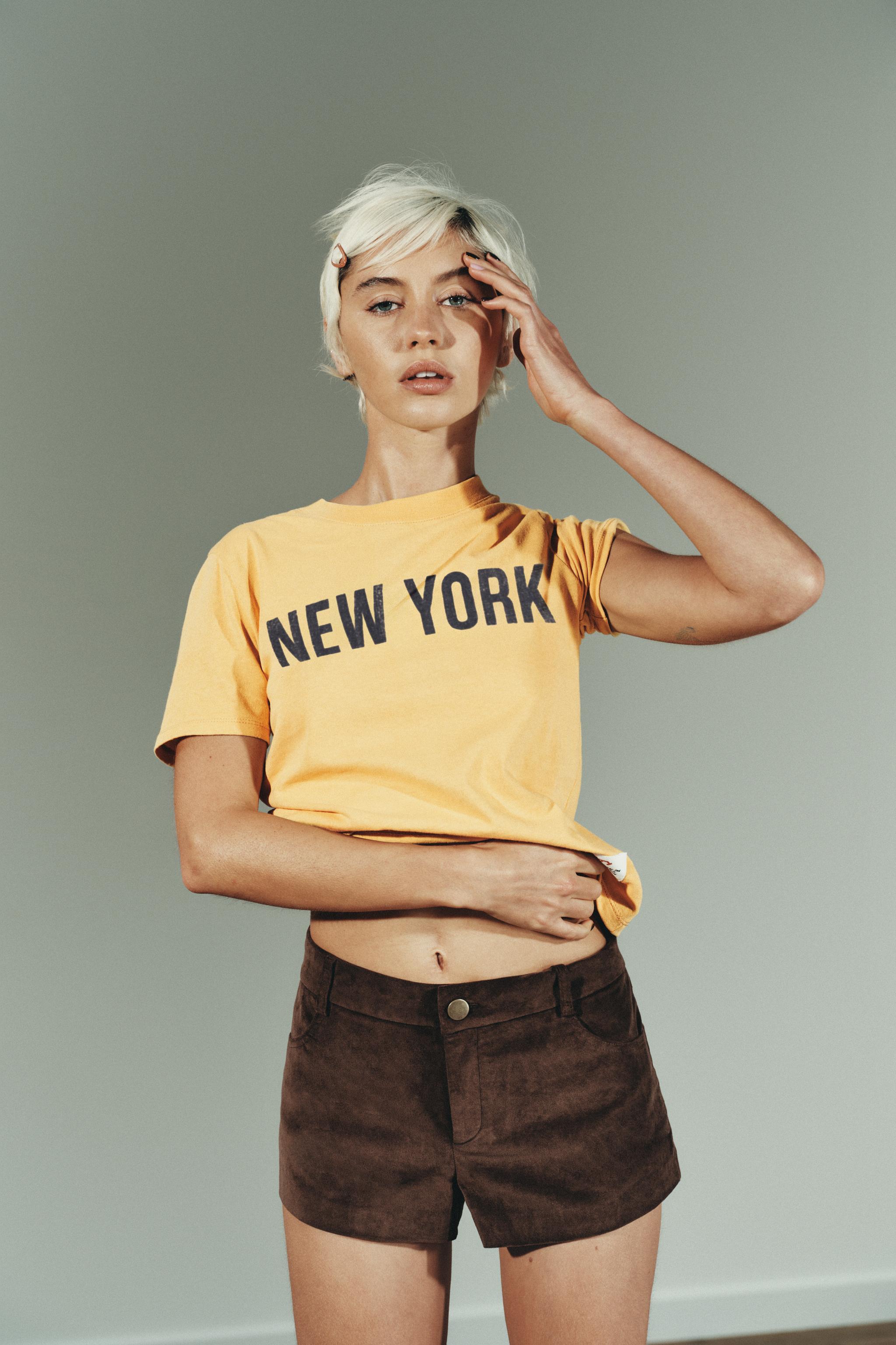 FAUX SUEDE MINI SHORTS