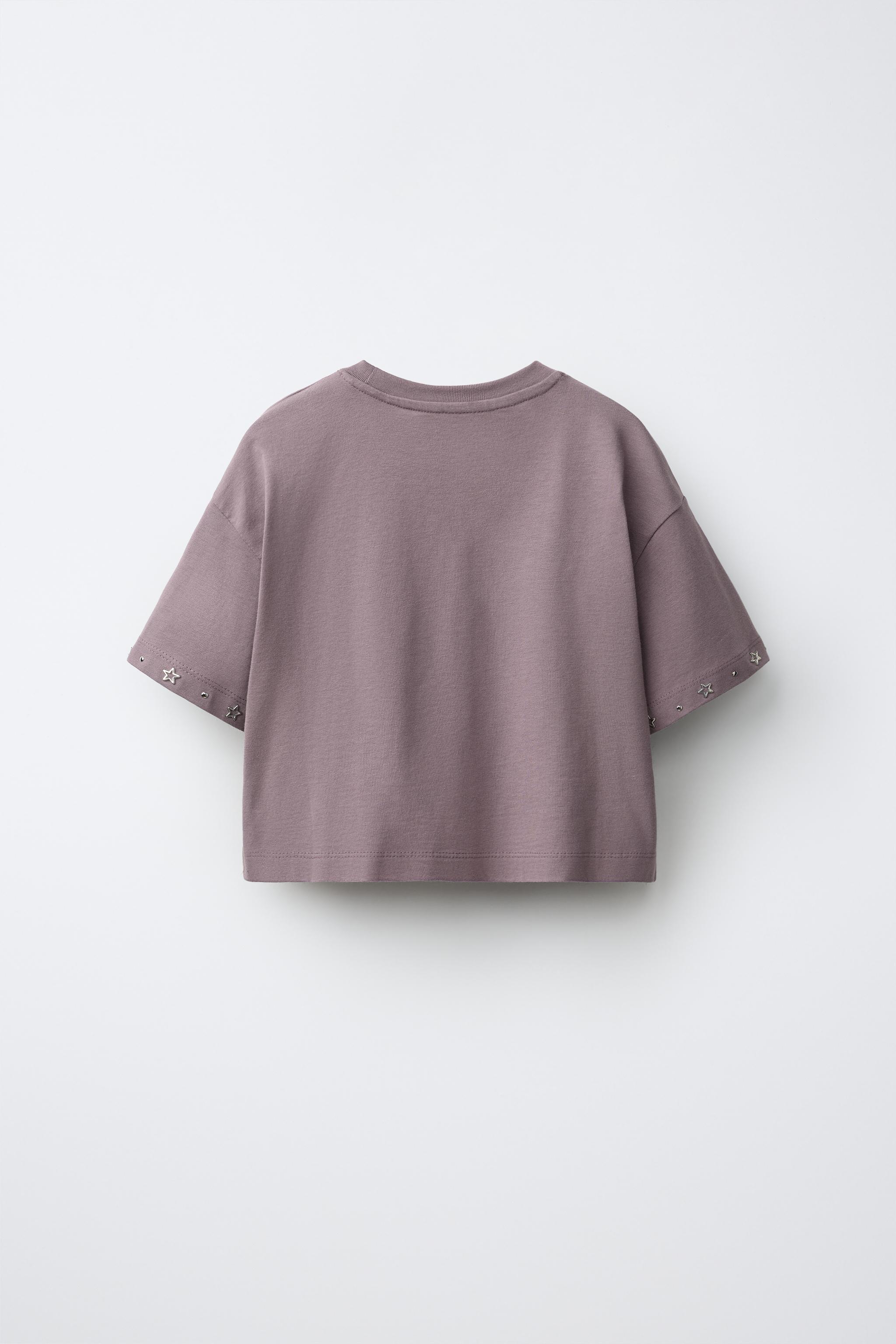 STUDDED NUMBER T-SHIRT