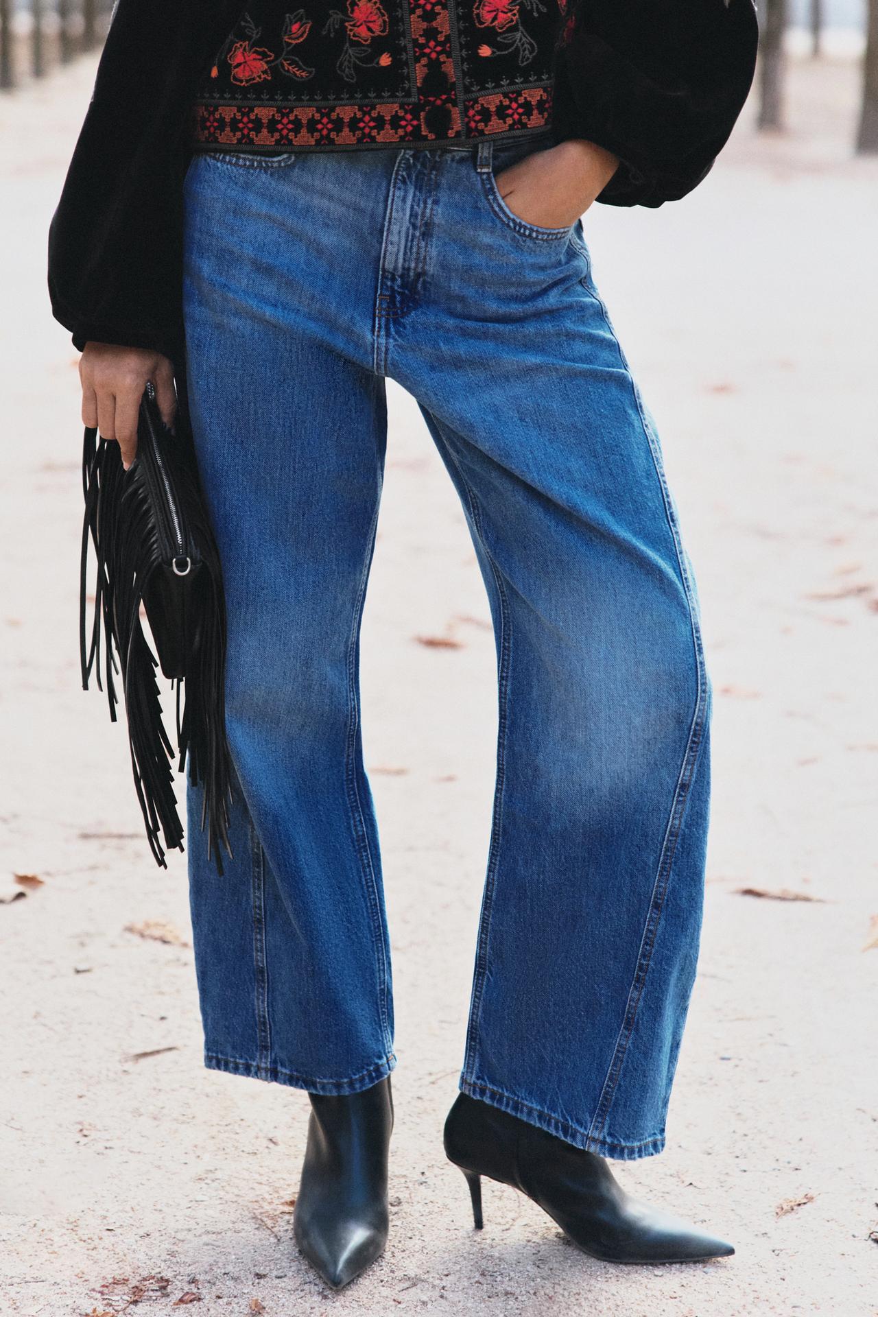 Z1975 BARREL JEANS — Mid-blue