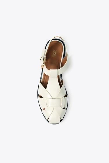 SANDAL - Hvid fra Zara