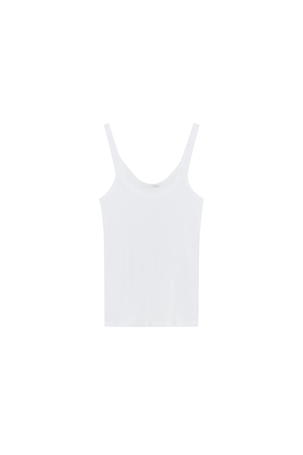 RIBBED STRAP TOP - image 3