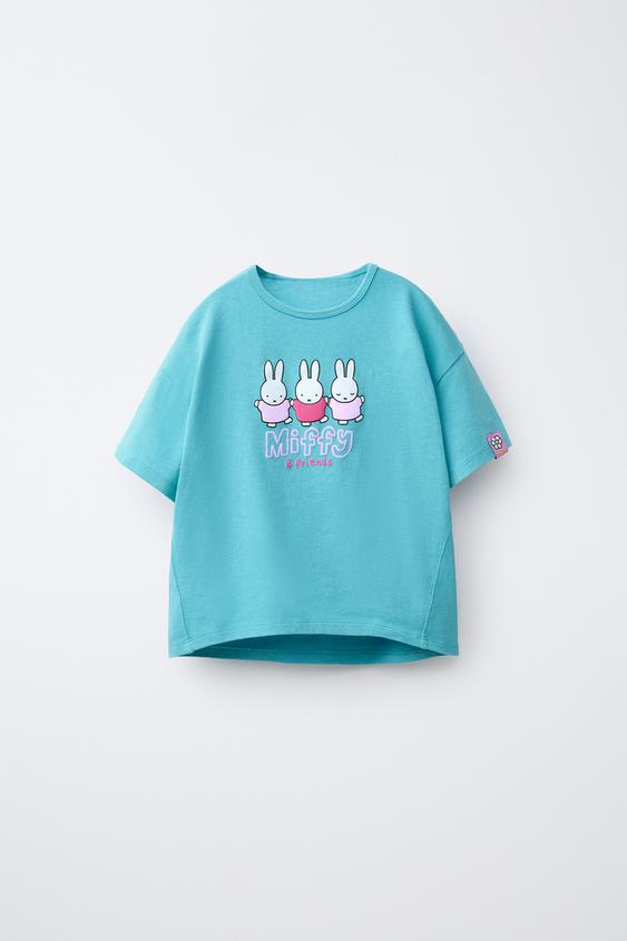 MIFFY™ MERCIS BV © EMBROIDERED T-SHIRT - Blue by Zara - Image 0