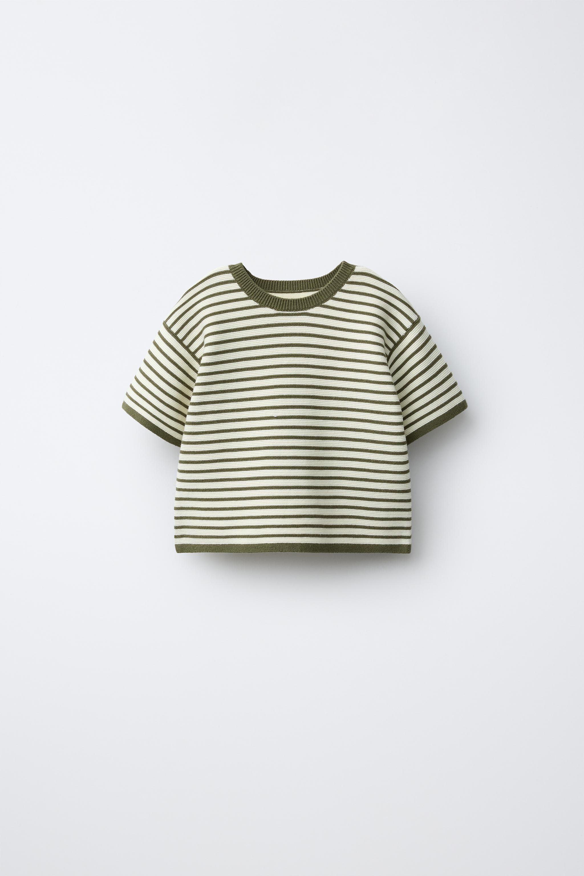 STRIPED KNIT JUMPER