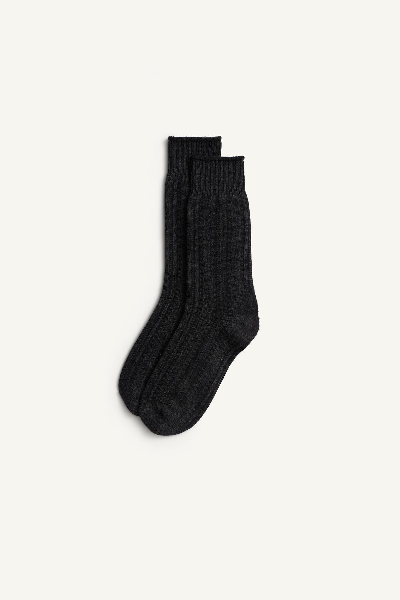 RIBBED TEXTURE SOCKS