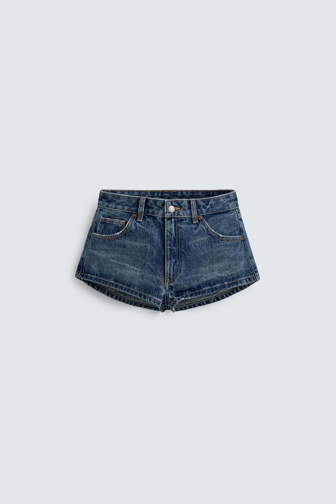 HARRY LAMBERT FOR ZARA X DISNEY MINI DENIM SHORTS
