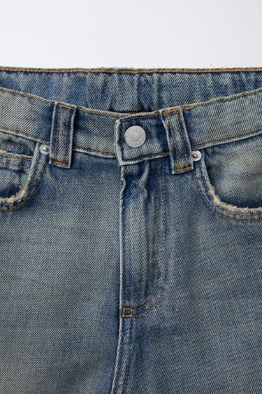 RELAXED FIT BALLOON JEANS - Blue by Zara - Image 2