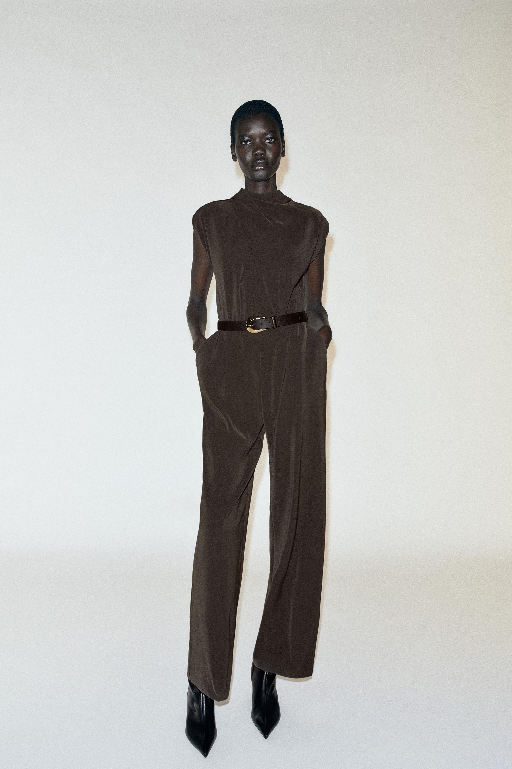 BELTED JUMPSUIT