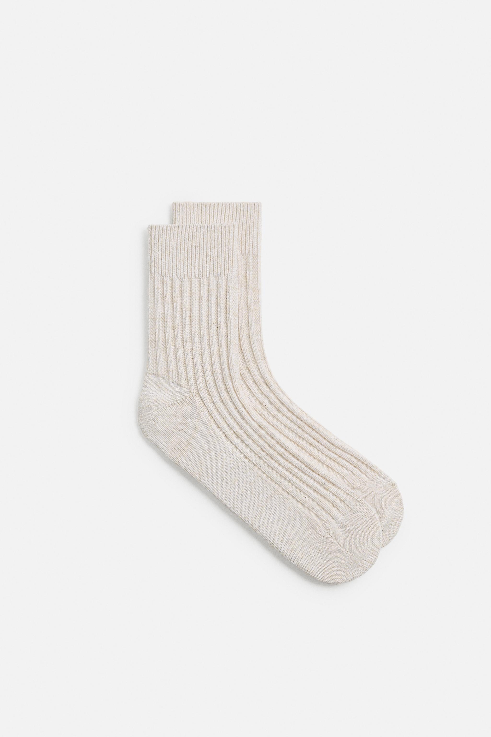 CHAUSSETTES COURTES CÔTELÉES