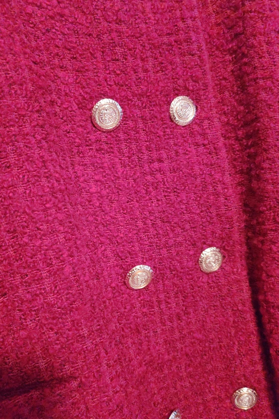 TEXTURED DOUBLE-BREASTED JACKET - Image 2