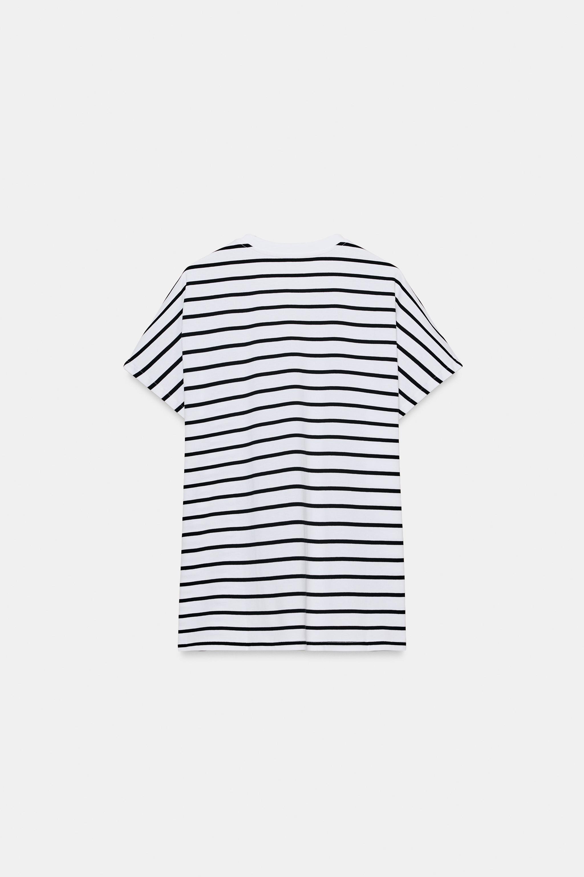 DÜŞÜK KOLLU T-SHIRT - Görsel 6
