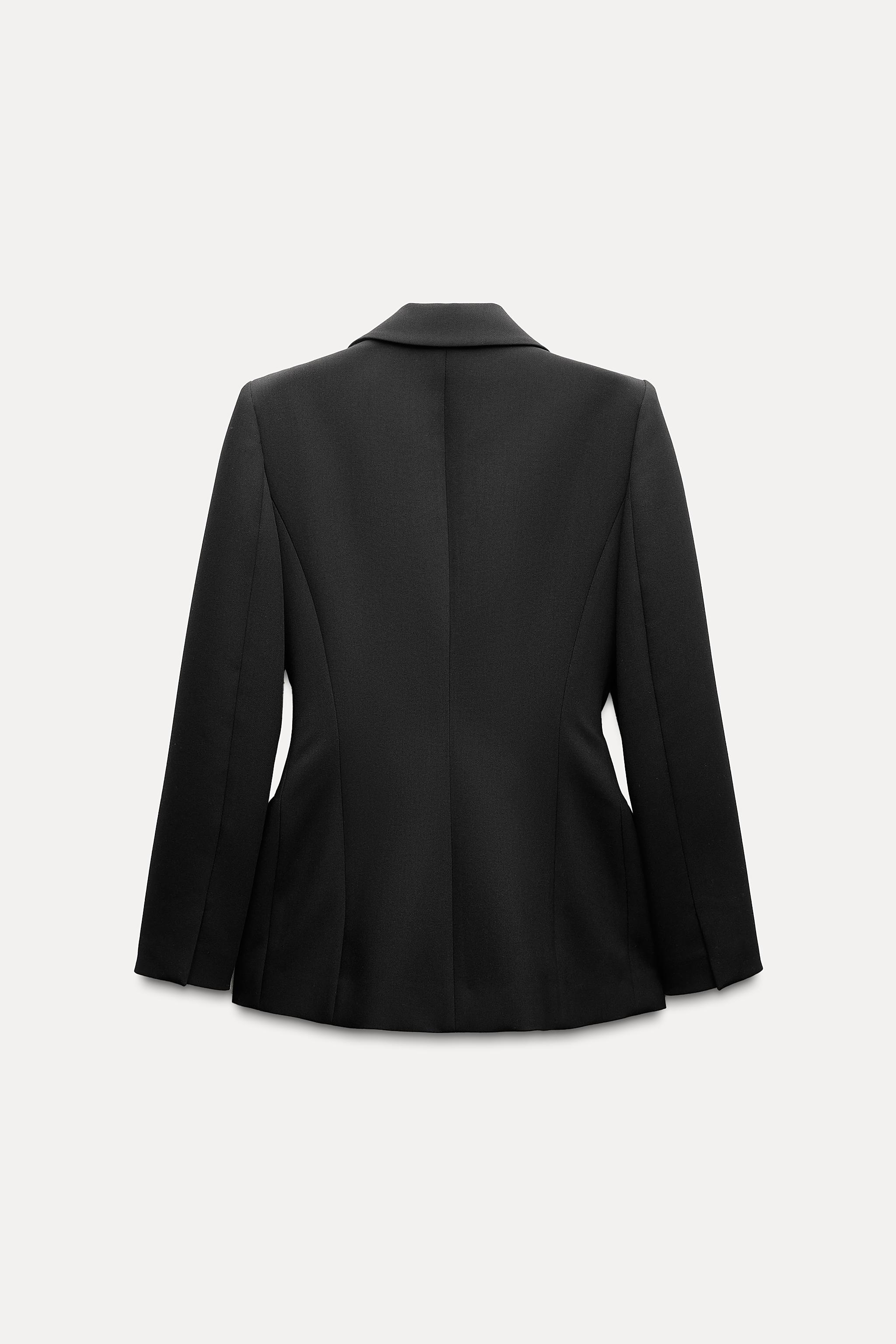 Black blazer zara deals