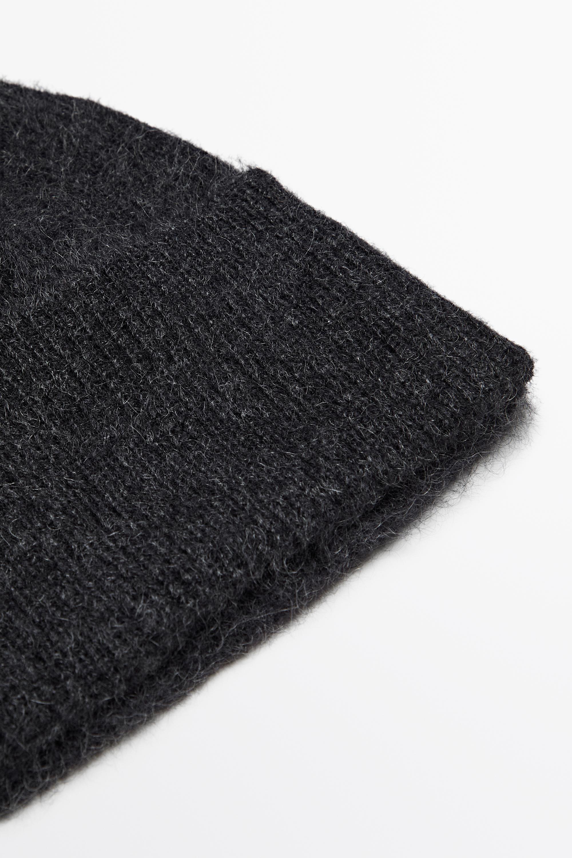 100% cashmere knit beanie