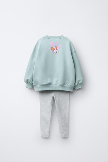 SKYE PAW PATROL™ SWEATSHIRT AND LEGGINGS SET - Light green by Zara - Image 1