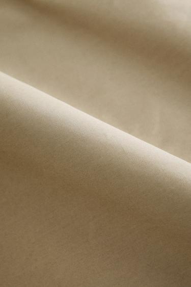 HOUSSE DE COUETTE COTON PERCALE (300 FILS) - Beige foncé de Zara - Image 2
