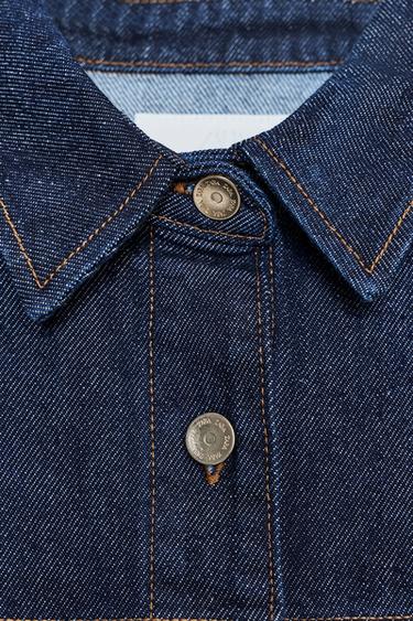 VESTE EN JEAN Z1975 - Bleu de Zara - Image 6