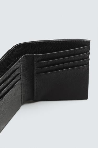 PORTE-CARTES VERTICAL TEXTURÉ - Noir de Zara - Image 3