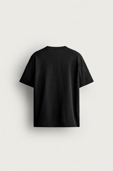 CAMISETA RELAXED FIT LIGHTWEIGHT - Negro de Zara