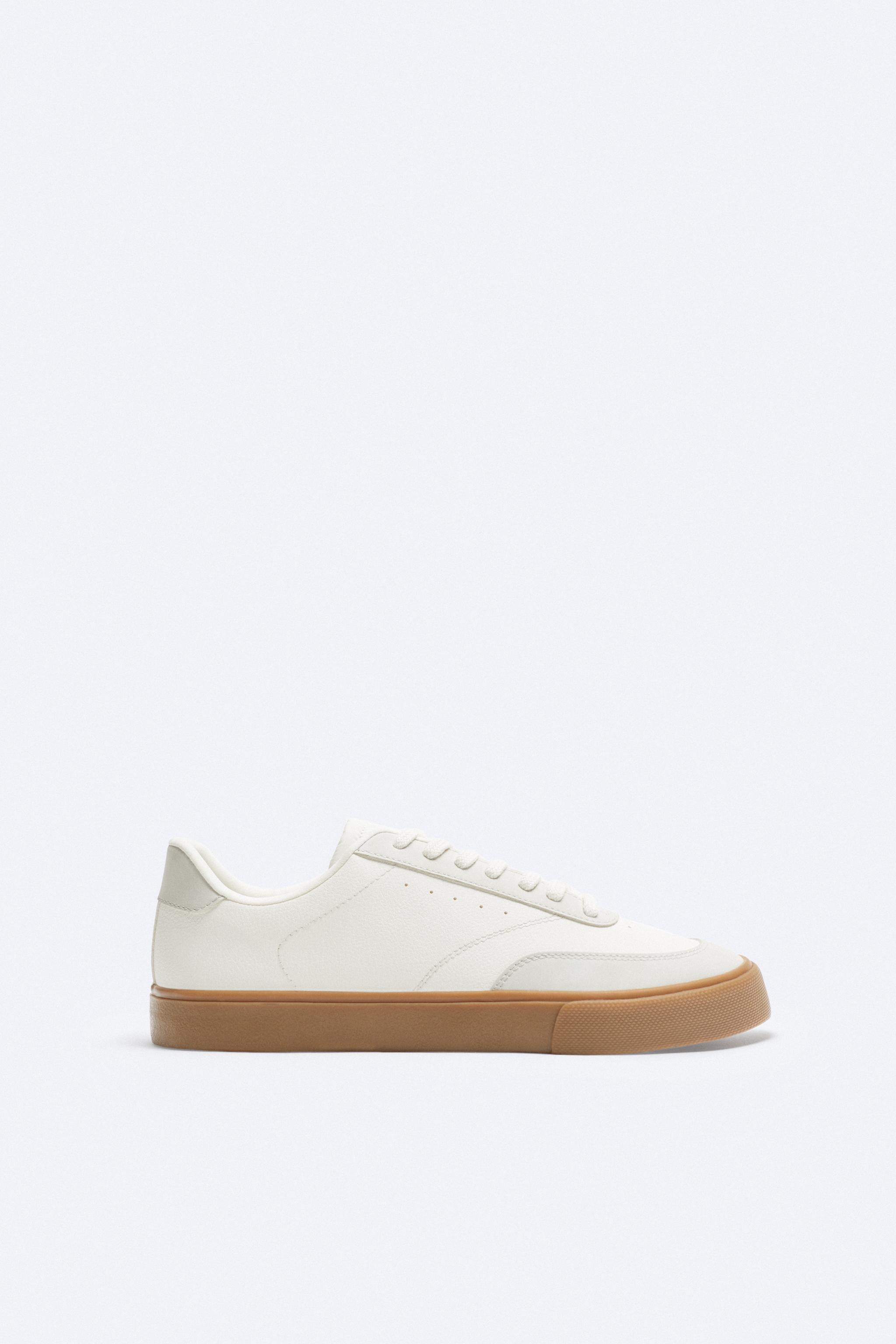 Zapatillas zara best sale blancas hombre