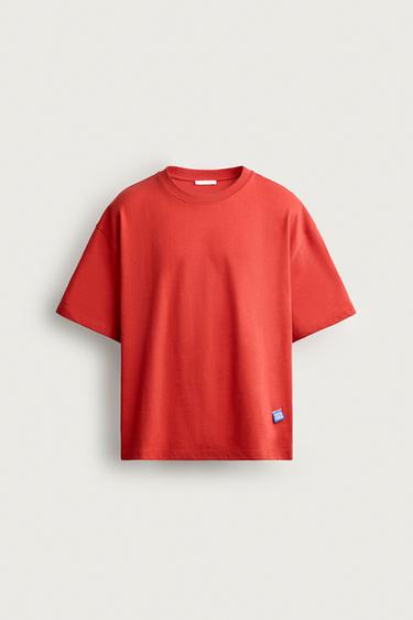 ENGLAND 1999 PHOTOGRAPHY T-SHIRT ©MARTIN PARR @ DMB - Red by Zara