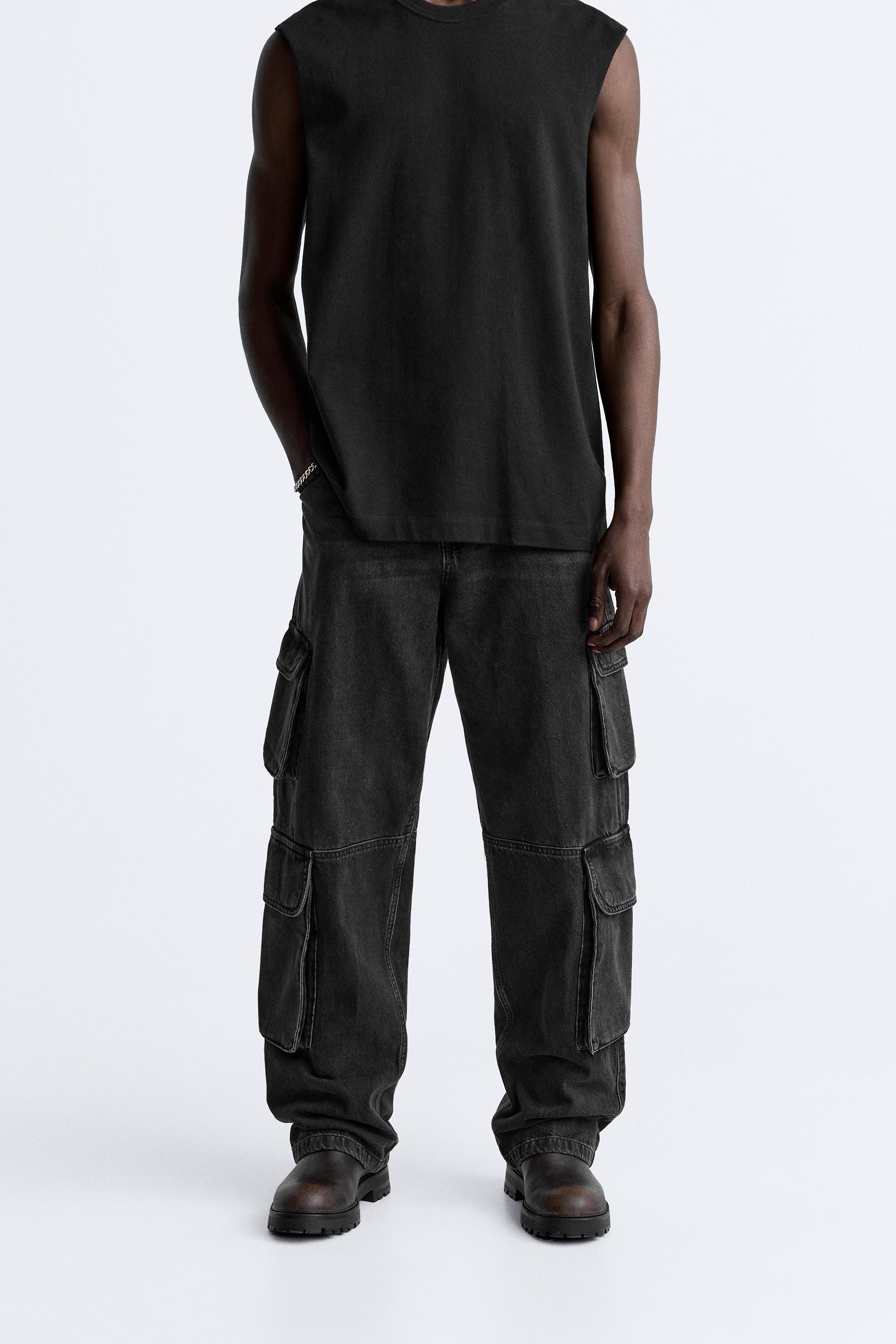 J Brand Jeans Collins Cargo Pocket Utility Jogger Pants Dark Gray, $258, Bergdorf Goodman