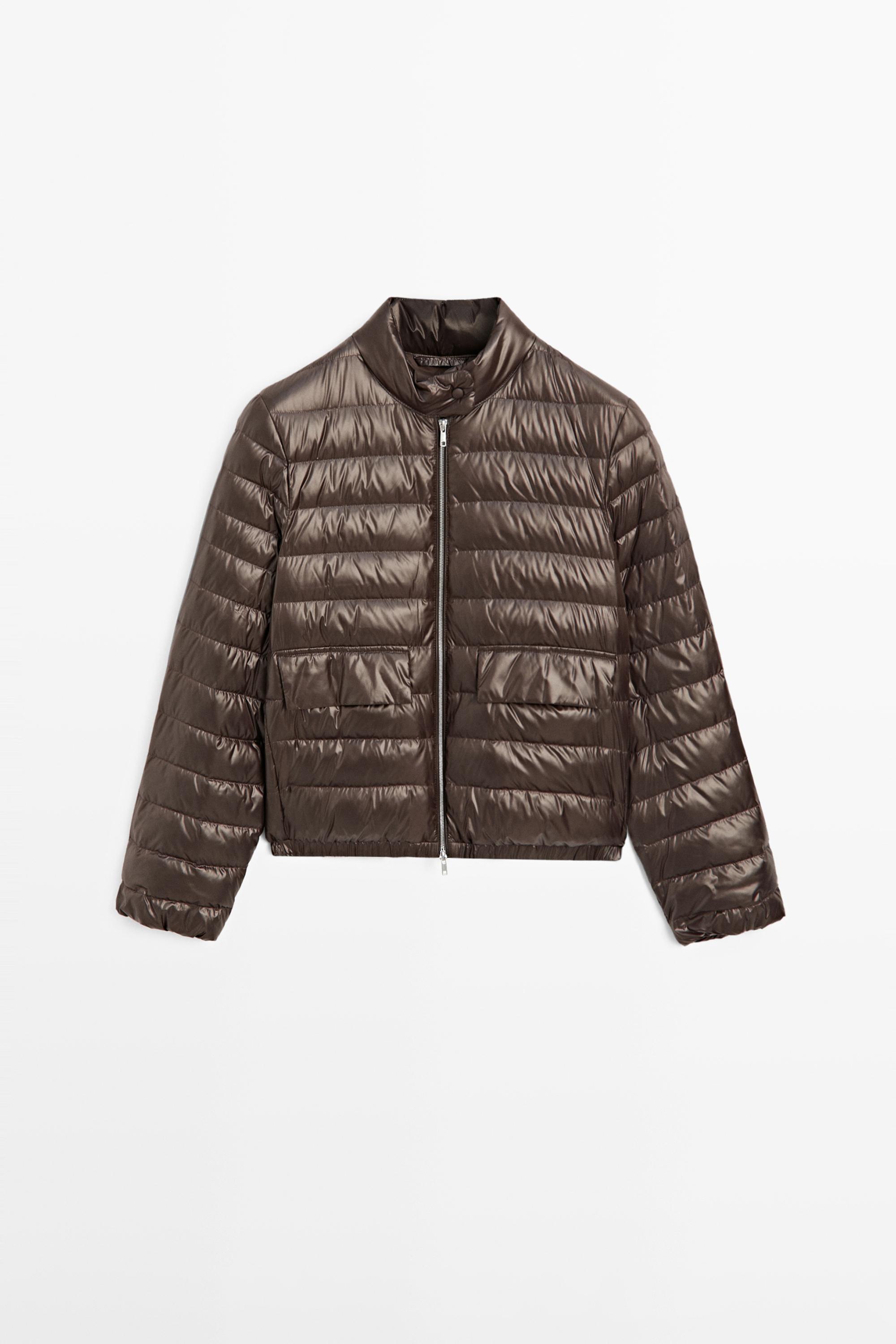Water-repellent down jacket