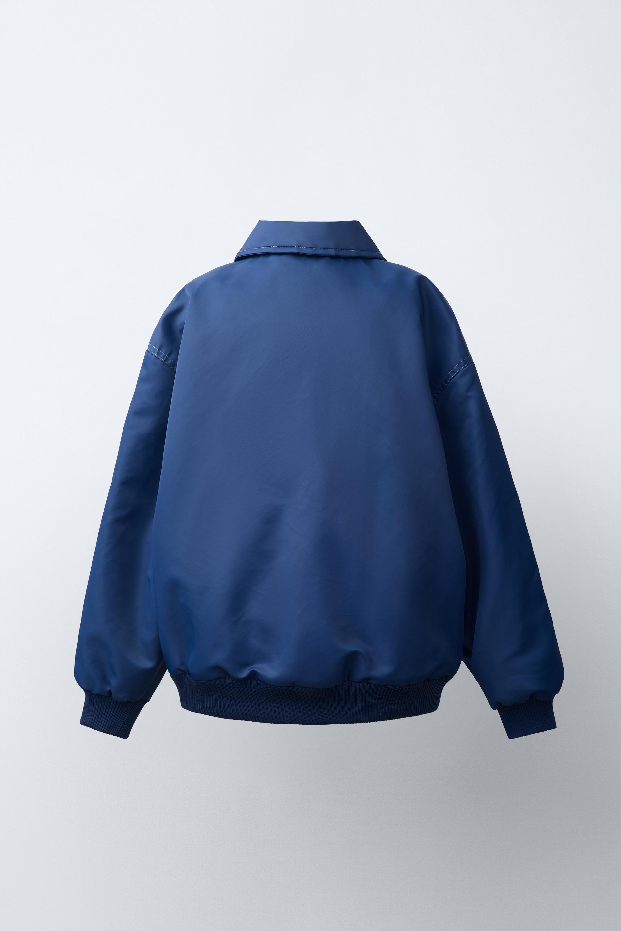 BLOUSON BOMBER VARSITY DÉPERLANT