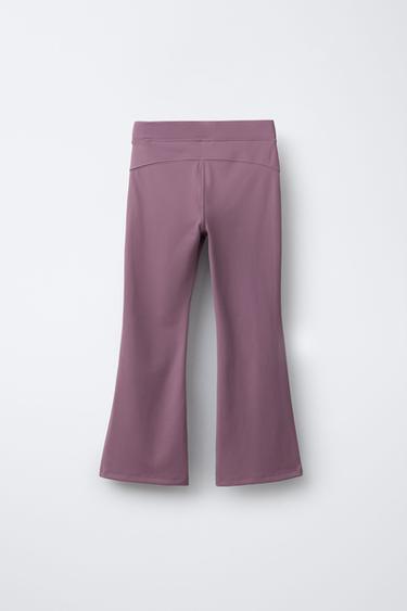 FLARE SEAM LEGGINGS - Beige-pink by Zara - Image 1