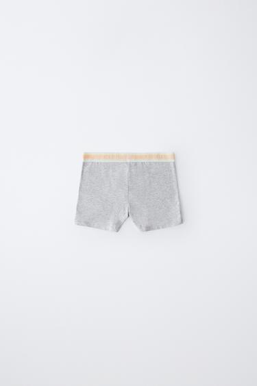 6-14 ANS/ LOT DE CINQ BOXERS INSCRIPTION - Multicolore de Zara - Image 3