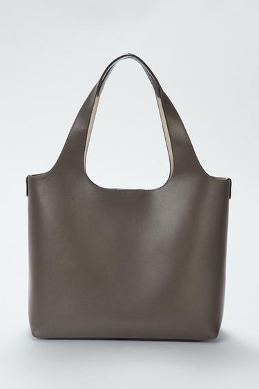 KABELKA TOTE - Šedá od Zara