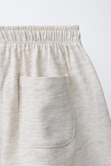 BASIC BERMUDA SHORTS - Sand / Marl by Zara - Image 3