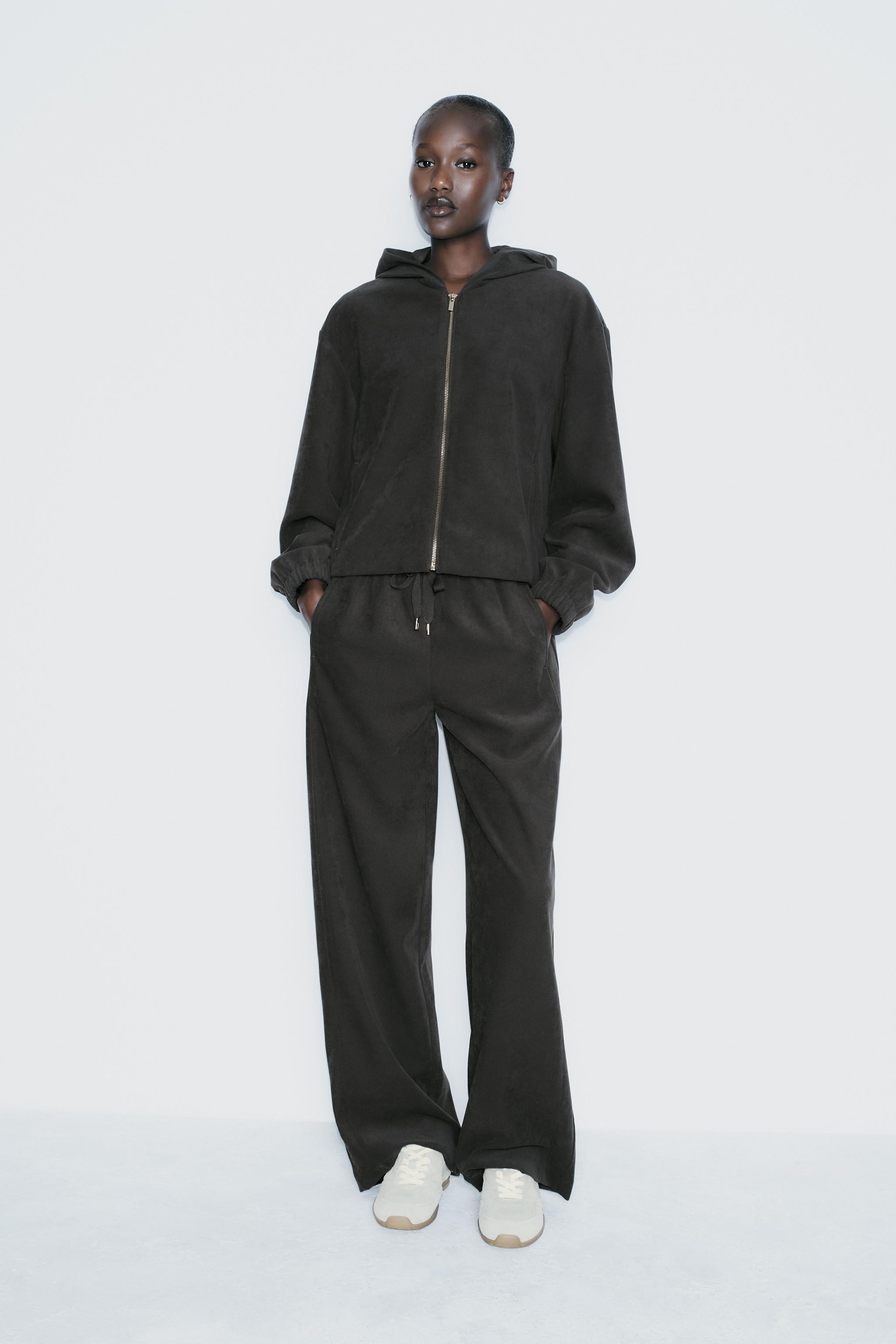 TEXTURED BOMBER JACKET WITH HOOD - Dark grey | ZARA New Zealand