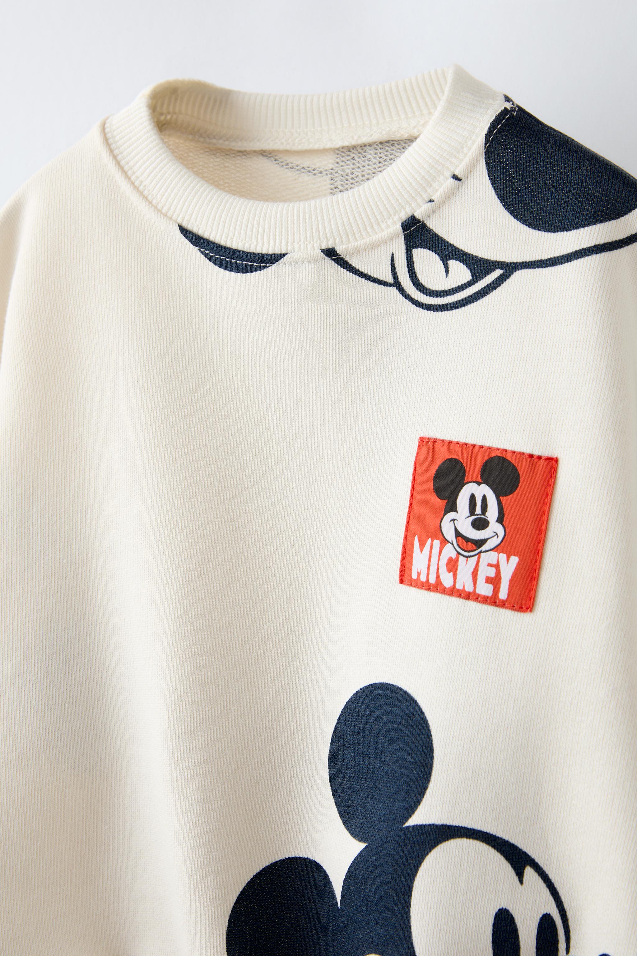 Zara Disney Mickey and Friends Baseball 2024 Sweater Set 4-5y