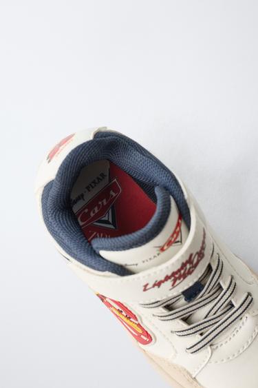 CARS LIGHTNING MCQUEEN © DISNEY HIGH-TOP SNEAKERS - White by Zara - Image 6