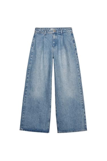 Z1975 WIDE-LEG HIGH-RISE JEANS WITH DARTS