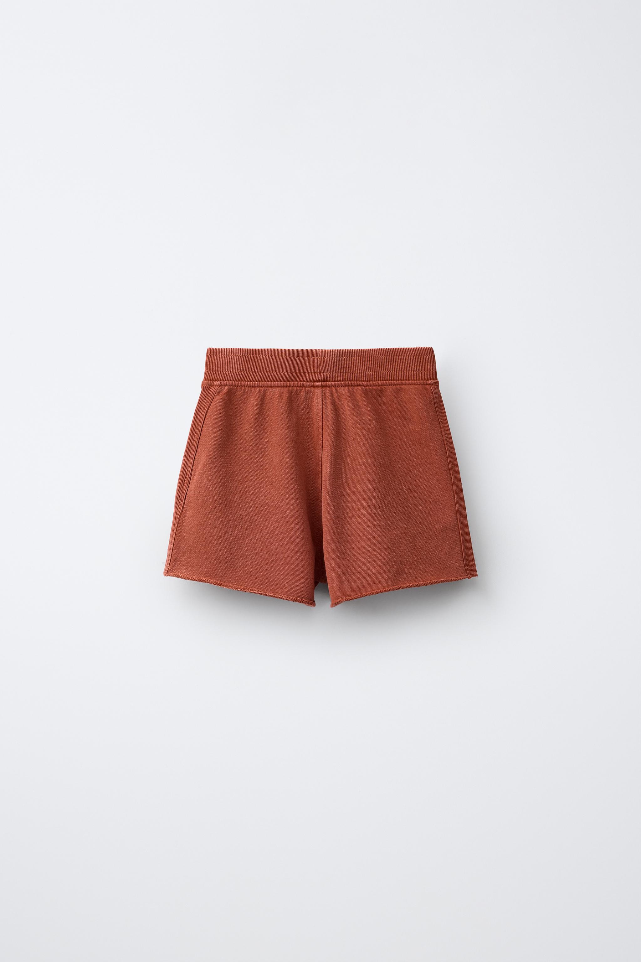 WASHED EFFECT JOGGING SHORTS