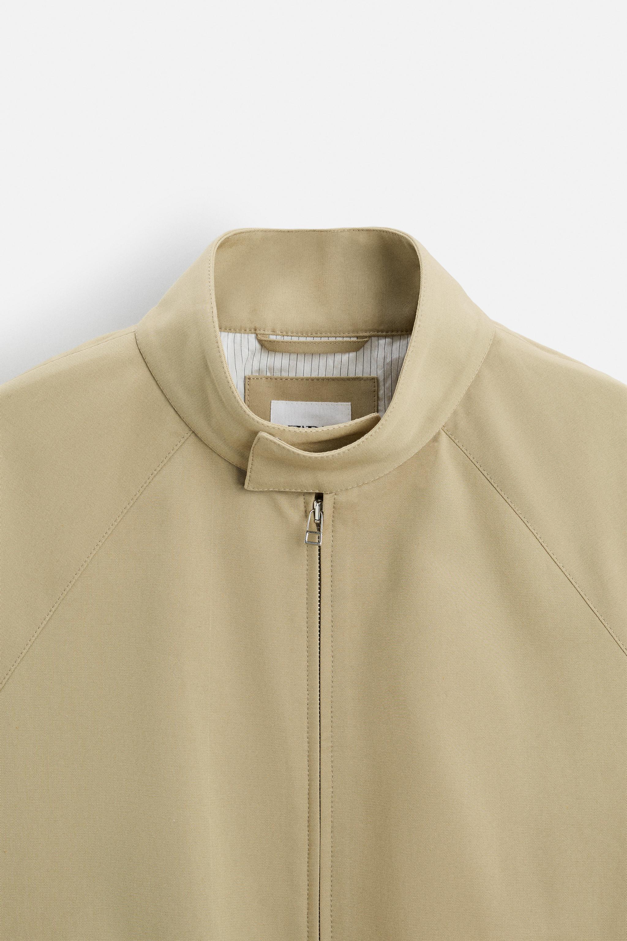 TWILL STRUCTURED JACKET - taupe brown | ZARA United States
